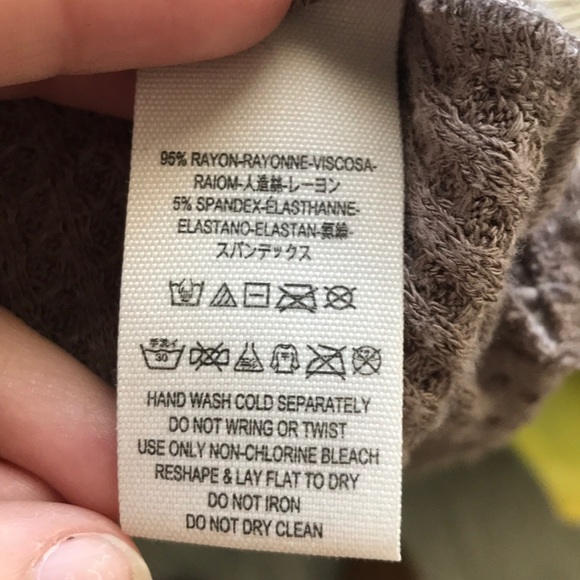 Free People tank waffle knit cows neck thermal - Picture 7 of 7